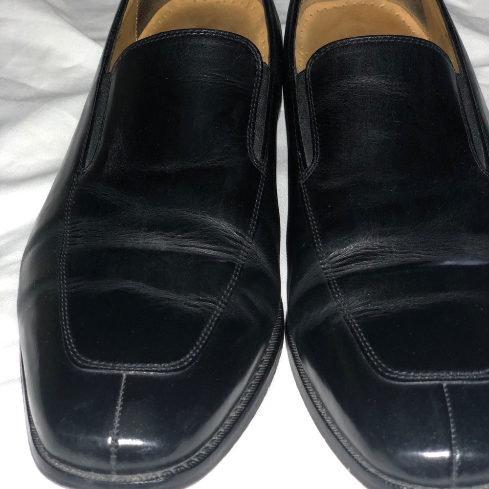 Cole Haan Slip on Loafer Black Dress Shoes
